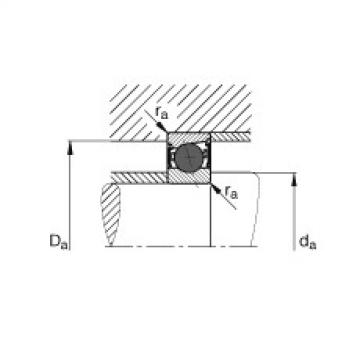 FAG Spindle Bearings - HCB7004-E-2RSD-T-P4S