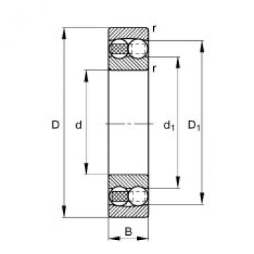 FAG Self-aligning ball Bearings - 108-TVH