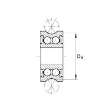 FAG Track rollers with profiled outer ring - LFR5201-12-2Z