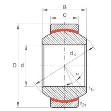 FAG Radial spherical plain Bearings - GE15-FW