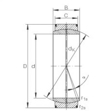 FAG Radial spherical plain Bearings - GE360-DO