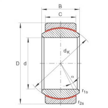 FAG Radial spherical plain Bearings - GE30-UK