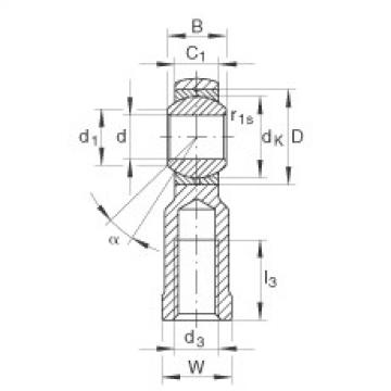 FAG Rod ends - GIKL18-PB