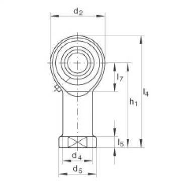 FAG Rod ends - GIKR25-PB