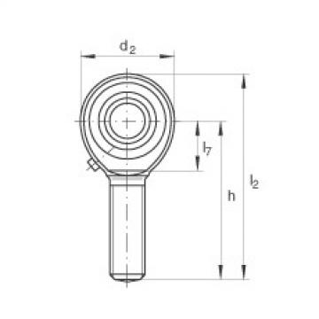 FAG Rod ends - GAKL6-PB