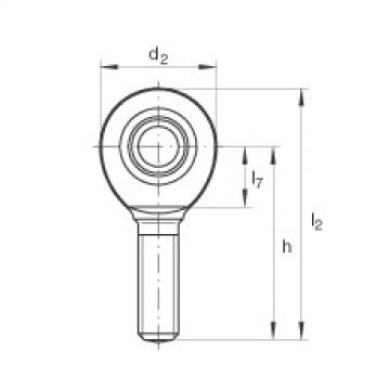 FAG Rod ends - GAL35-UK-2RS