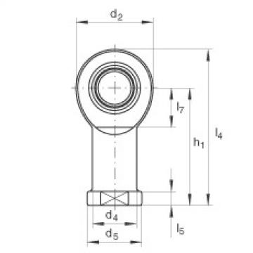 FAG Rod ends - GIR80-UK-2RS