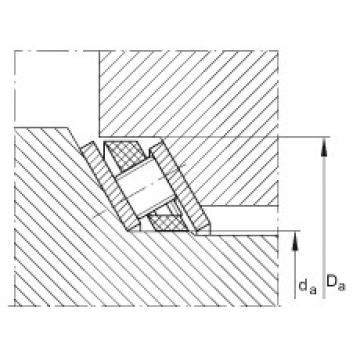 FAG Axial angular contact roller Bearings - AXS100115