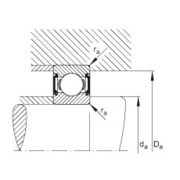 FAG Deep groove ball Bearings - 6204-C-2BRS