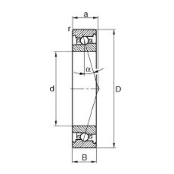 FAG Spindle Bearings - HS7028-C-T-P4S