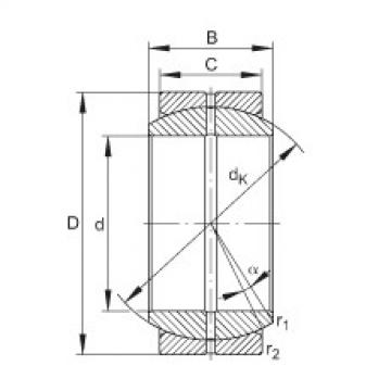 FAG Radial spherical plain Bearings - GE90-DO