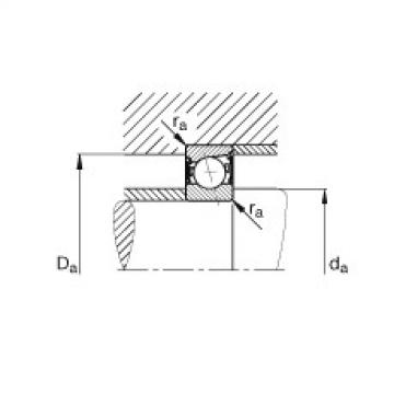 FAG Spindle Bearings - B7022-E-2RSD-T-P4S