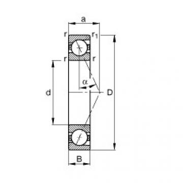 FAG Spindle Bearings - B7006-E-T-P4S