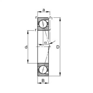 FAG Spindle Bearings - B71908-C-T-P4S