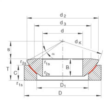 FAG Axial spherical plain Bearings - GE40-AW