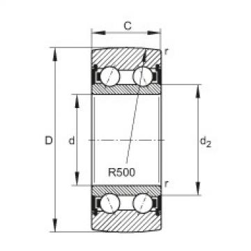 FAG Track rollers - LR5206-2HRS-TVH-XL