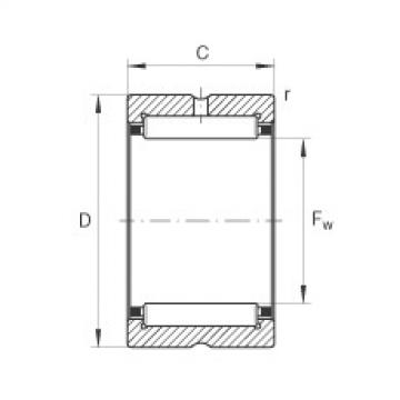 FAG Needle roller Bearings - NK105/26-XL