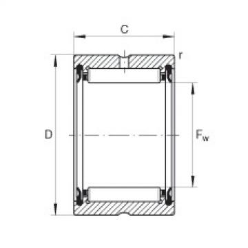 FAG Needle roller Bearings - RNA4906-2RSR-XL