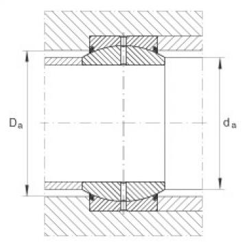 FAG Radial spherical plain Bearings - GE260-DO-2RS