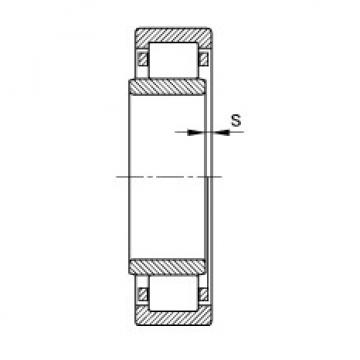 FAG Cylindrical roller Bearings - NU1017-XL-M1