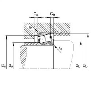 FAG Tapered roller Bearings - 30208-A