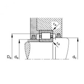 FAG Cylindrical roller Bearings - NJ202-E-XL-TVP2