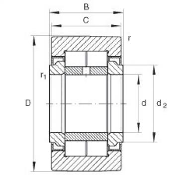 FAG Yoke type track rollers - NUTR2052