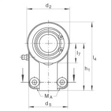 FAG Hydraulic rod ends - GIHNRK16-LO