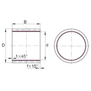 FAG Plain bushes - ZWB10011580