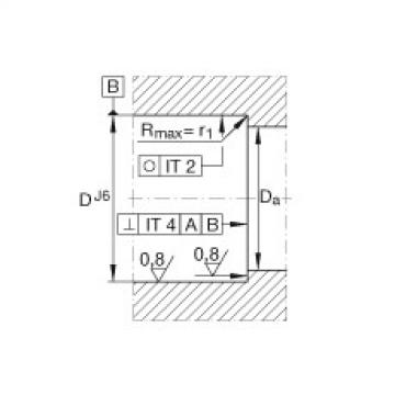 FAG Axial angular contact ball Bearings - BSB2562-SU-L055