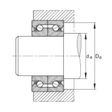 FAG Axial angular contact ball Bearings - BSB2047-SU