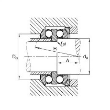 FAG Axial deep groove ball Bearings - 54222