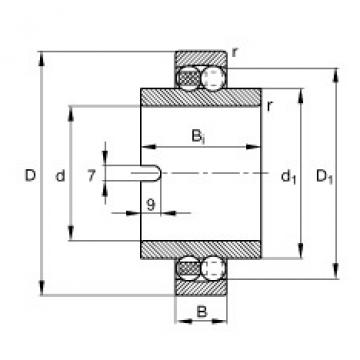 FAG Self-aligning ball Bearings - 11209-TVH