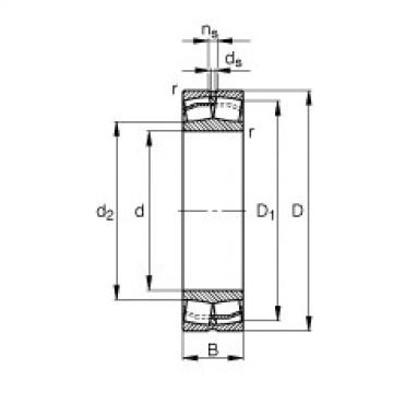 FAG Spherical roller Bearings - 21311-E1-XL