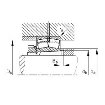 FAG Spherical roller Bearings - 22332-BE-XL-K + H2332