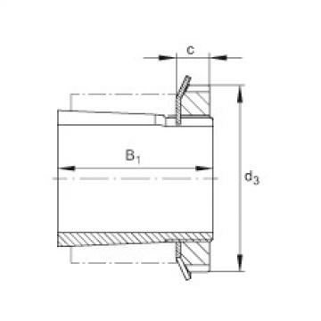 FAG Radial insert ball Bearings - UK215