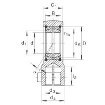 FAG Hydraulic rod ends - GIHRK20-DO