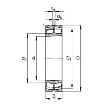 FAG Spherical roller Bearings - 22212-E1-XL-K