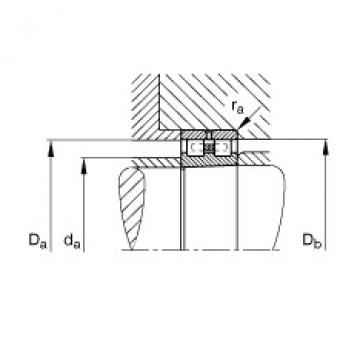 FAG Cylindrical roller Bearings - NN3015-AS-K-M-SP