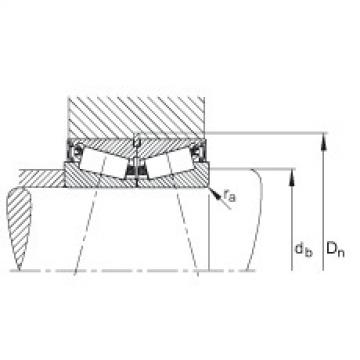 FAG Tapered roller Bearings - JK0S060