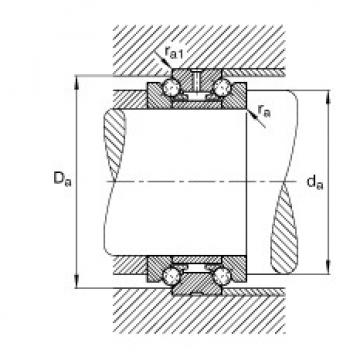 FAG Axial angular contact ball Bearings - 234411-M-SP