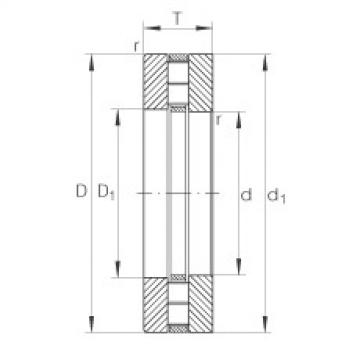 FAG Axial cylindrical roller Bearings - 89312-TV