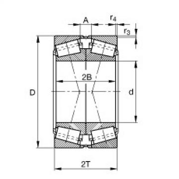 FAG Tapered roller Bearings - 30228-A-N11CA