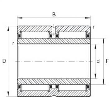 FAG Needle roller Bearings - NA6911-ZW-XL