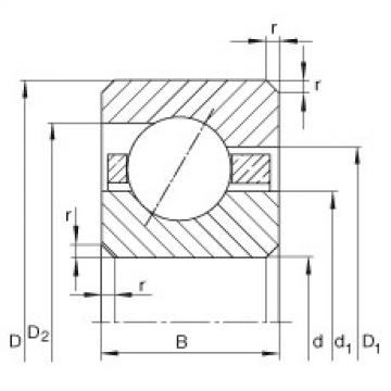 FAG Thin section Bearings - CSEA055