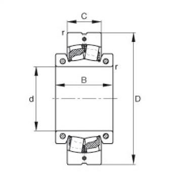 FAG Spherical roller Bearings - 222S.508