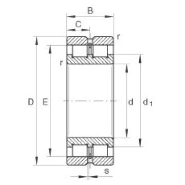 FAG Cylindrical roller Bearings - SL024932