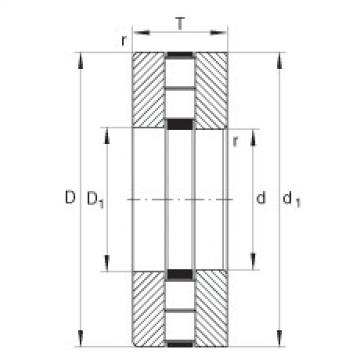 FAG Axial cylindrical roller Bearings - 89420-M