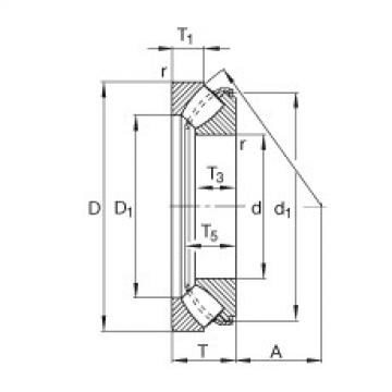 FAG Axial spherical roller Bearings - 29426-E1-XL