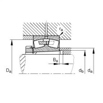 FAG Spherical roller Bearings - 23032-E1A-XL-K-M + H3032